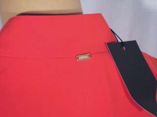 NWT ST. JOHN Knits Sport Suit Venetian Red Jacket Blazer Pant Slack sz 