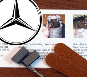 Mercedes Blower Motor Rebuild Kit Brushes W202 202  