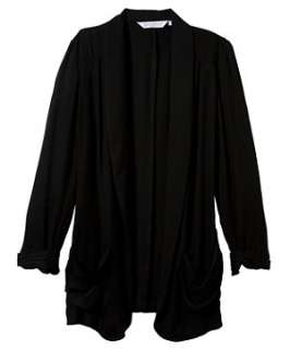 Black (Black) Teens Black Drop Pocket Blazer  256006801  New Look