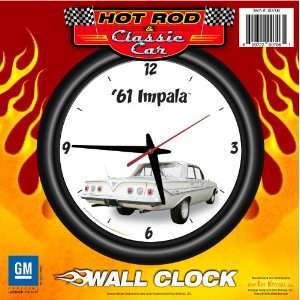   12 Wall Clock   Chevrolet, Hot Rod, Classic Car
