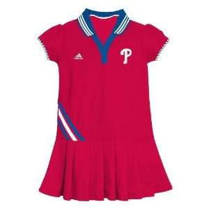 MLB Toddler Philadelphia Phillies Polo Dress:  Sports 