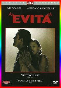 Evita (1996)   Madonna , Antonio Banderas DVD NEW  