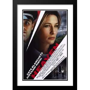  Heaven 20x26 Framed and Double Matted Movie Poster   Style 
