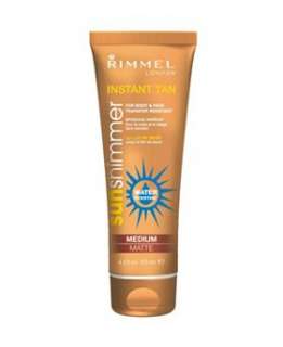 Rimmel Sunshimmer Instant Tan Water Resistant Medium Matte 125ml 