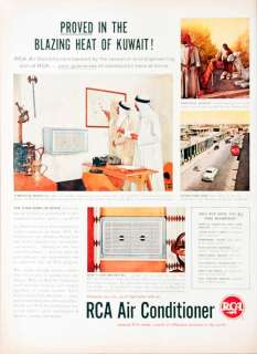 1956 RCA Air Conditioner vintage ad  
