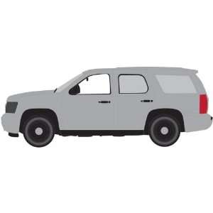   Response 1/43 Chevy Tahoe Police SUV   Plain Silver: Toys & Games