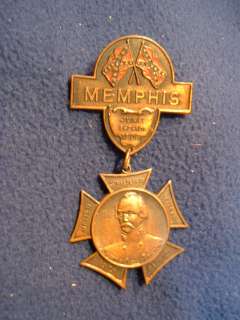 United Confederate Veterans 1909 Reunion medal  