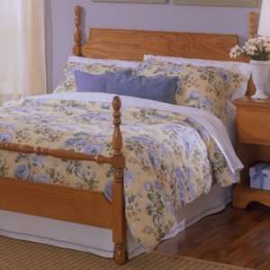  Carolina Furniture Works Heirlooms Oak Poster Complete Bed 