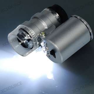   Microscope Lens and LED Light With Case For Apple iPhone 4 4G DC77