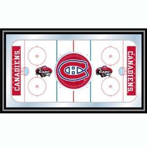 Montreal Canadiens Hockey Bar Mirror 