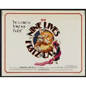  The Nine Lives Of Fritz the Cat Movie Poster (22 x 28 