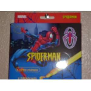  Spiderman Jumbo Markers Toys & Games