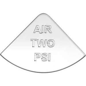    Stainless Steel Air Two PSI Emblem International Truck Automotive