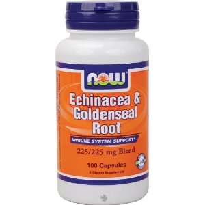   Echinacea and Goldenseal Root 100 Capsules
