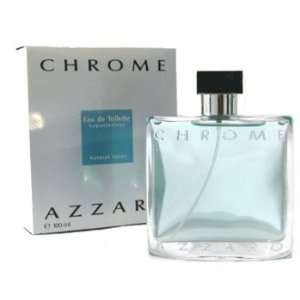  Azzaro Chrome Eau De Toilette Spray Men 3.4 fl. oz 