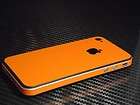 iPhone 4   4 S Hermes Orange Color Decal Wrap Skins