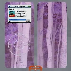  IPOD NANO Purple Trees Skin 02108 