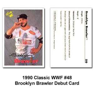 Classic Brooklyn Brawler Wwe Debut Card: Sports & Outdoors