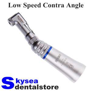 NSK Style Latch Contra Angle Slow Low Speed Dental Handpiece Fit E 