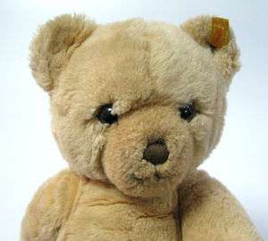 VINTAGE STEIFF BEAR TEDDY WEST GERMANY MADE KNOPF IM OHR 0233/35 SEE 