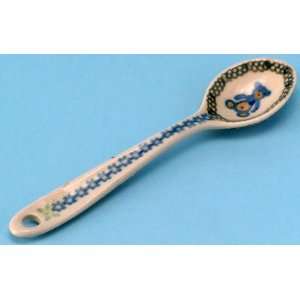  Polish Pottery Childrens Small Spoon