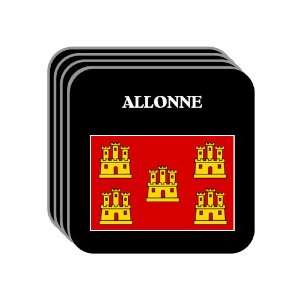  Poitou Charentes   ALLONNE Set of 4 Mini Mousepad 