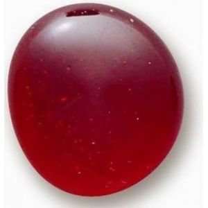 Mega Marbles Flat Marbles 80 Count Bags   (Choose Color) Scarlet Red 