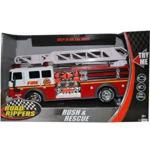  Road Rippers Rush & Rescue Fire Truck Engine 3: Toys 