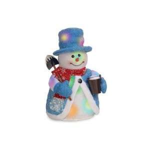  Lighted LED Color Changing Snowman Christmas Decoration Everything