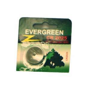  Evergreen CR2025 3V Lithium Coin Cell Battery DL2025 
