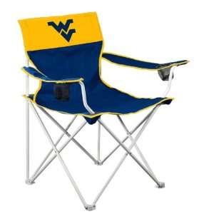  West Virginia Mountaineers Big Boy Tailgate Chair: Sports 