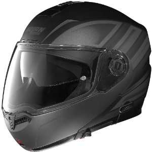  Nolan N104 Modular Graphics Helmet, Voyage Flat Black 