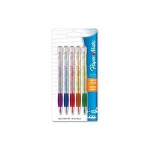  Paper Mate Expressions Comfort Grip Ballpoint Pens Office 