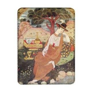 Princess sitting in a garden, Safavid   iPad Cover (Protective 