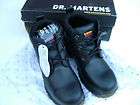 Dr Martens Black Industrial Safety Work Boots UK 8 EU42 Steel Toe Cap 