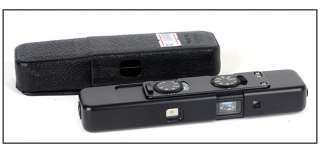 EX+* Minox LX Spy camera in black paint +case  