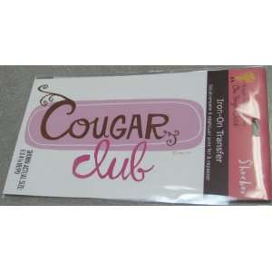  Hallmark Shoebox HFC 305 Cougar Club Iron On Transfer 