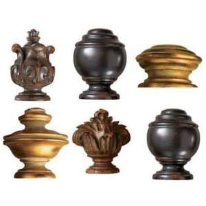    Palazzo Collection 2 Finials by Casa Fiora