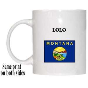  US State Flag   LOLO, Montana (MT) Mug 