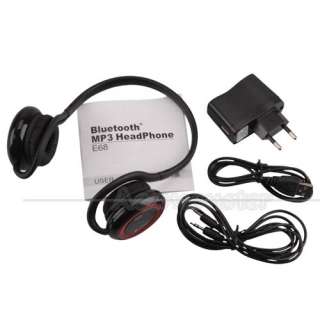 E68 Bluetooth Wireless stereo Headset With MP3 Player  