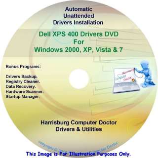 Dell XPS 400 Drivers Restore Recovery DVD Disc  