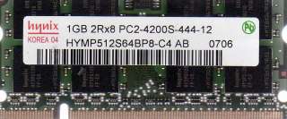 1GB Toshiba Satellite A100/A105 Laptop RAM Memory  