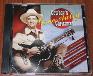Gene Autry COWBOYS CHRISTMAS country music CD  