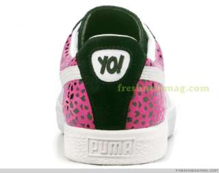 YO MTV RAPS x PUMA Clyde Size US 11 lime green black speckle UNDFTD 