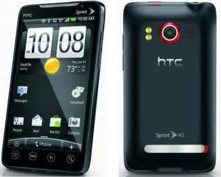Cricket HTC Evo Touch Screen Android Cell Phone TALK & TEXT ONLY 