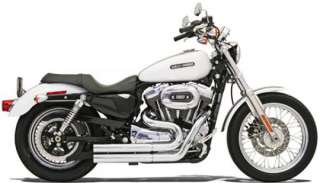 Bassani Firepower Chrome Exhaust for Harley Sportsters  