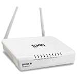   LAN/Firewall Access Point & 4 Port Router (White) SMCWBR14S N3 EU PB