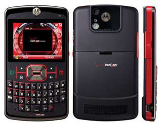 Motorola Moto Q9M   Black with red accents (Unlocked) Smartphone 