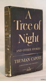   Night   Truman Capote   1st/1st   First Edition   1949   Ships Free US