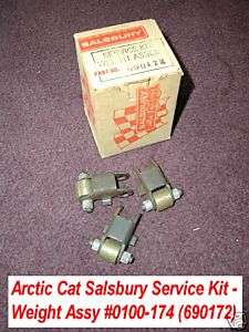 Arctic Cat Salsbury Clutch Weight Kit #0100 174 NOS  